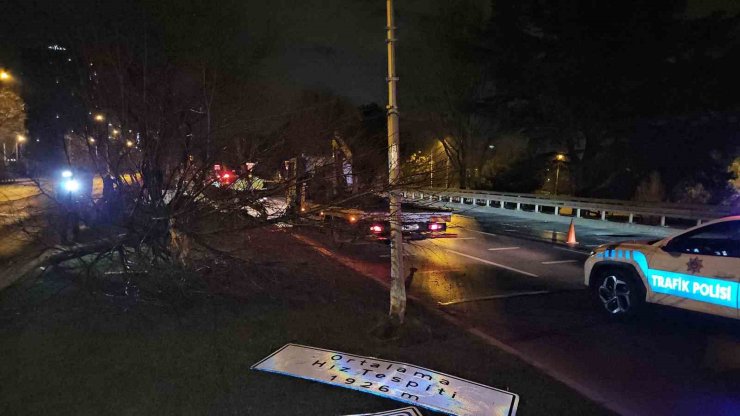 ATAKÖY’DE ALKOLLÜ SÜRÜCÜNÜN KONTROLÜNÜ KAYBETTİĞİ ARAÇ YOL AYRIMINDAKİ BOŞLUĞA DÜŞTÜ