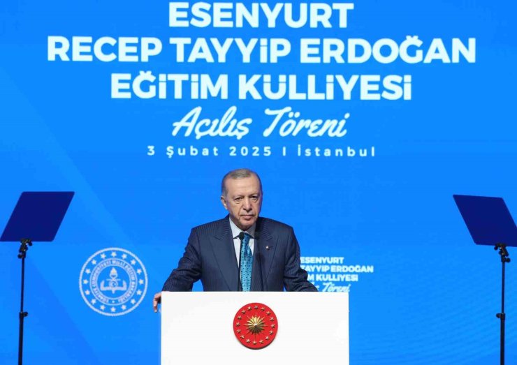 CUMHURBAŞKANI ERDOĞAN: "2025 YILINDA BİN 381 ENGELLİ ÖĞRETMENİMİZİN ATAMASINI YAPIYORUZ"