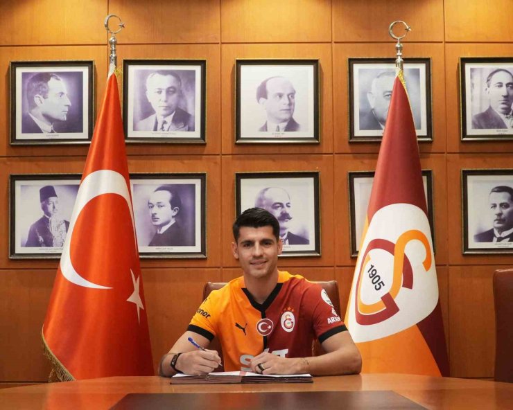 GALATASARAY, ALVARO MORATA’YI KAP’A BİLDİRDİ