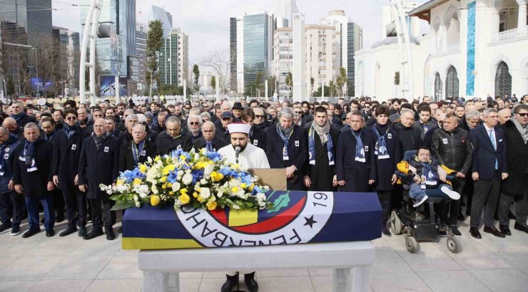 FENERBAHÇE YÖNETİM KURULU ÜYESİ MEHMET SALİH DERELİ, SON YOLCULUĞUNA UĞURLANDI