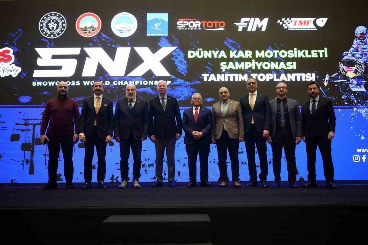 FIM DÜNYA KAR MOTOSİKLETİ ŞAMPİYONASI TANITIM TOPLANTISI GERÇEKLEŞTİRİLDİ