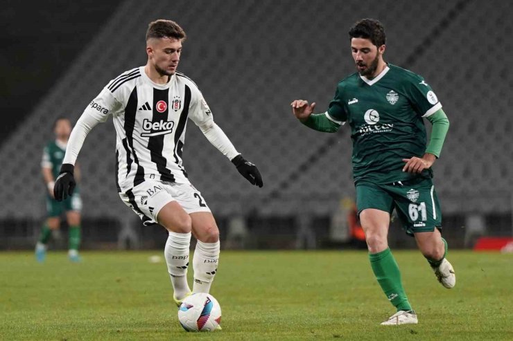 ZİRAAT TÜRKİYE KUPASI: BEŞİKTAŞ: 2 - KIRKLARELİSPOR: 0 (MAÇ SONUCU)