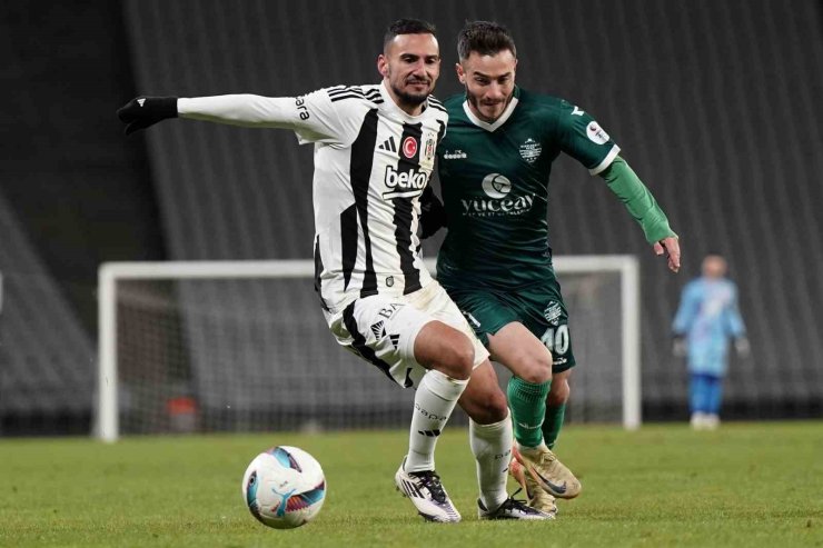 ZİRAAT TÜRKİYE KUPASI: BEŞİKTAŞ: 2 - KIRKLARELİSPOR: 0 (MAÇ SONUCU)