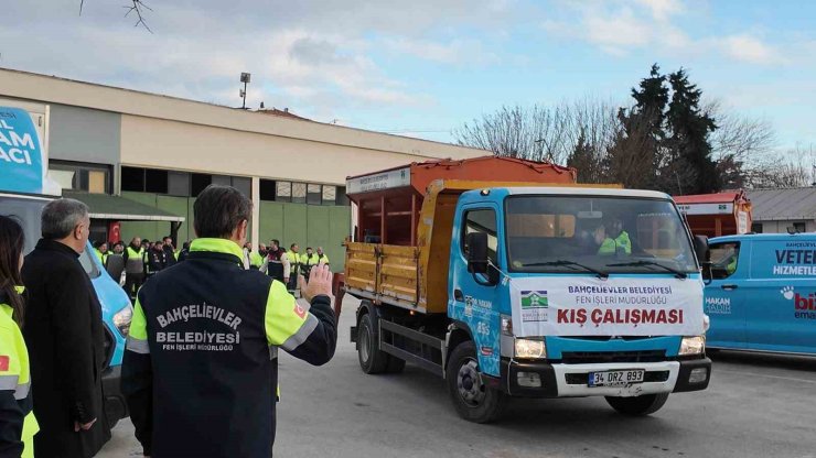 BAHÇELİEVLER KAR YAĞIŞINA HAZIR