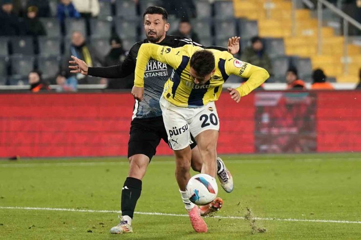 ZİRAAT TÜRKİYE KUPASI: FENERBAHÇE: 1 - ERZURUMSPOR FK: 0 (İLK YARI)