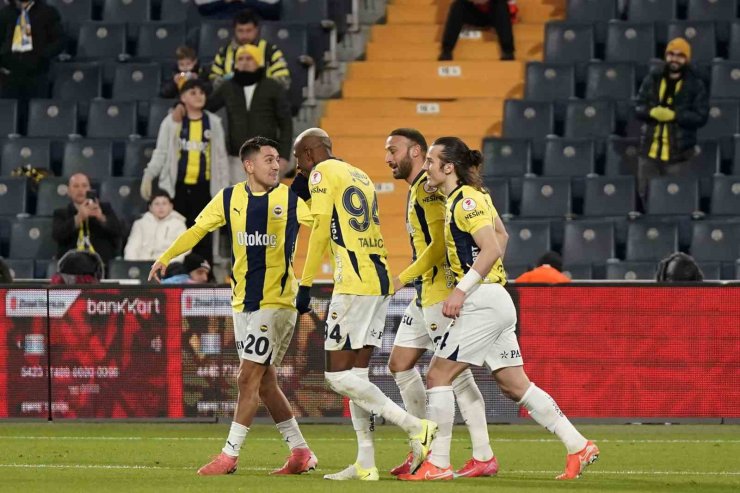 ZİRAAT TÜRKİYE KUPASI: FENERBAHÇE: 5 - ERZURUMSPOR FK: 0 (MAÇ SONUCU)