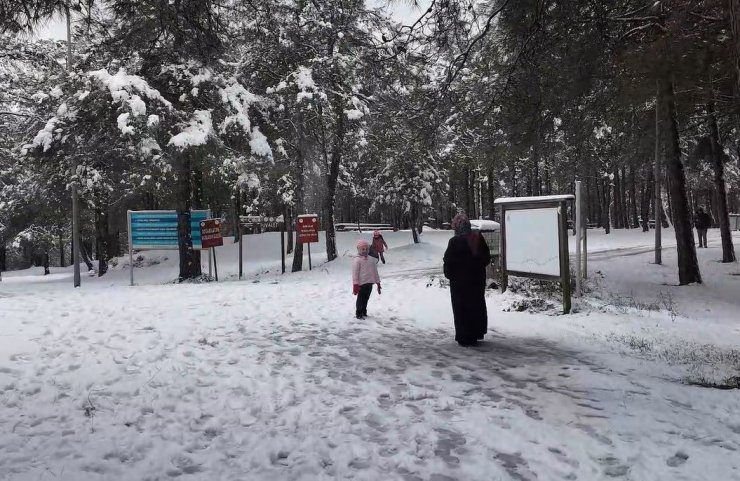 ŞAMLAR TABİAT PARKI’NDA OLUŞAN KARTPOSTALLIK GÖRÜNTÜ HAVADAN GÖRÜNTÜLENDİ