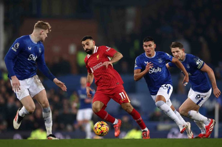 LİVERPOOL DERBİSİNDE EVERTON 90+8’DE PUANI KAPTI