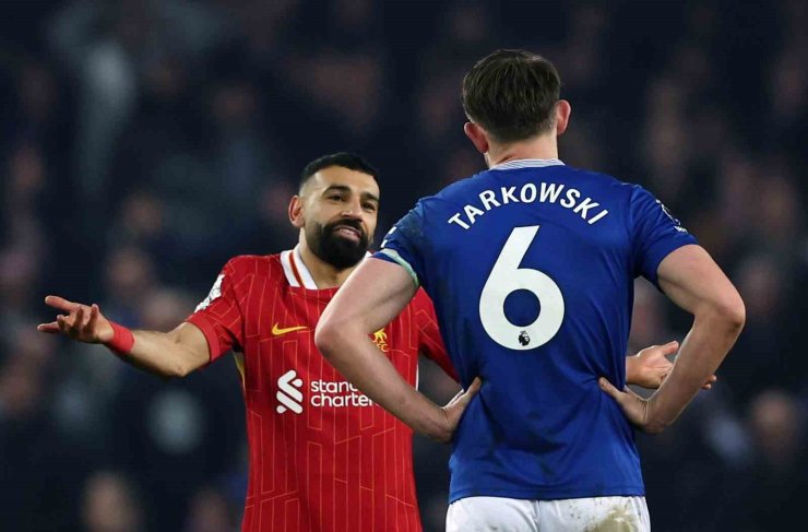 LİVERPOOL DERBİSİNDE EVERTON 90+8’DE PUANI KAPTI