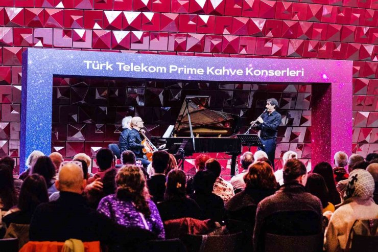 TÜRK TELEKOM PRİME KAHVE KONSERLERİ AKM’DE SANATSEVERLERLE BULUŞUYOR