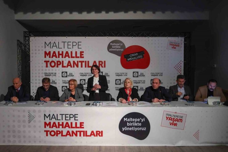 MALTEPE’DE MAHALLE TOPLANTILARININ 12. DURAĞI ÇINAR OLDU