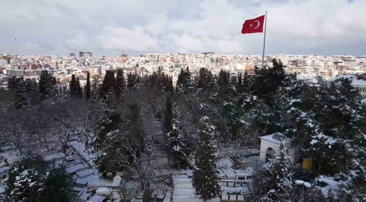 PİERRE LOTİ’DE KARTPOSTALLIK MANZARA HAVADAN GÖRÜNTÜLENDİ