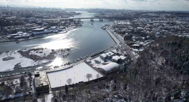 PİERRE LOTİ’DE KARTPOSTALLIK MANZARA HAVADAN GÖRÜNTÜLENDİ