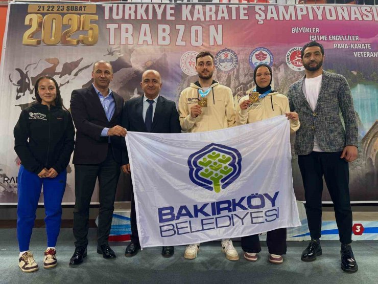 BAKIRKÖYLÜ KARATECİLER TÜRKİYE ŞAMPİYONU