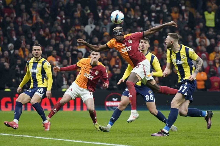 TRENDYOL SÜPER LİG: GALATASARAY: 0 - FENERBAHÇE: 0 (MAÇ SONUCU)