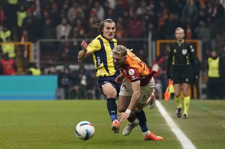 TRENDYOL SÜPER LİG: GALATASARAY: 0 - FENERBAHÇE: 0 (MAÇ SONUCU)