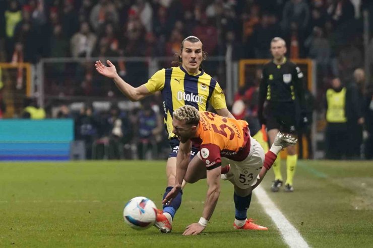 TRENDYOL SÜPER LİG: GALATASARAY: 0 - FENERBAHÇE: 0 (MAÇ SONUCU)