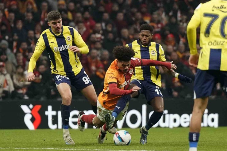 TRENDYOL SÜPER LİG: GALATASARAY: 0 - FENERBAHÇE: 0 (MAÇ SONUCU)