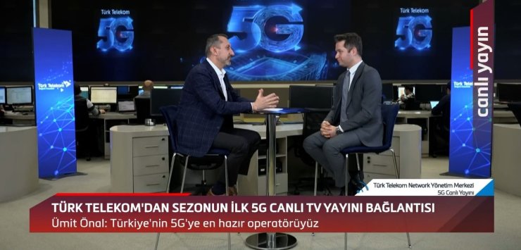 TÜRK TELEKOM’DAN TRENDYOL SÜPER LİGİ’NİN İLK 5G CANLI TV YAYINI BAĞLANTISI