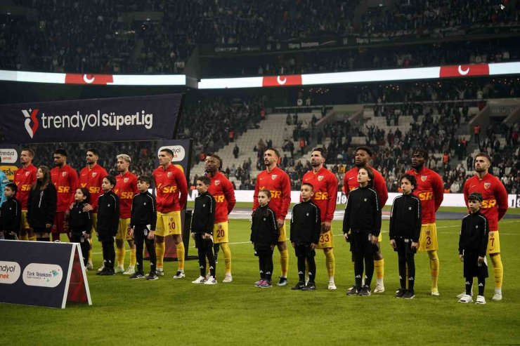 TRENDYOL SÜPER LİG: BEŞİKTAŞ: 0 - KAYSERİSPOR: 0 (MAÇ DEVAM EDİYOR)