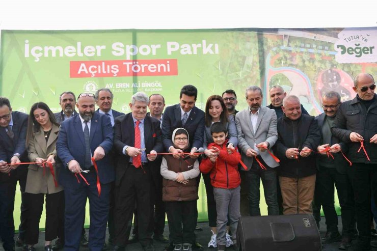 TUZLA’DA İÇMELER SPOR PARKI HİZMETE AÇILDI