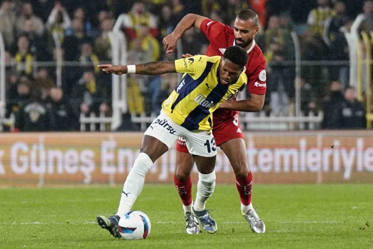 TRENDYOL SÜPER LİG: FENERBAHÇE: 3 - ANTALYASPOR: 0 (İLK YARI)