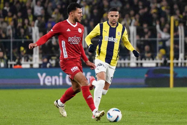 TRENDYOL SÜPER LİG: FENERBAHÇE: 3 - ANTALYASPOR: 0 (İLK YARI)