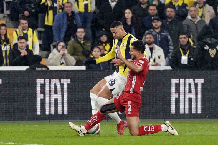 TRENDYOL SÜPER LİG: FENERBAHÇE: 3 - ANTALYASPOR: 0 (MAÇ SONUCU)