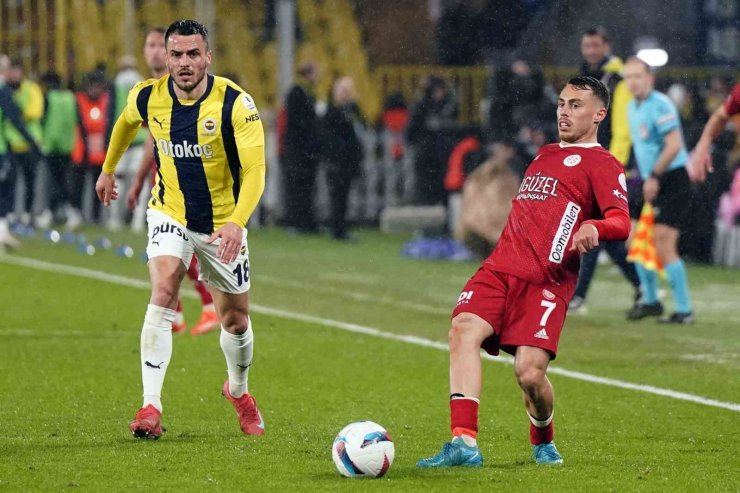 TRENDYOL SÜPER LİG: FENERBAHÇE: 3 - ANTALYASPOR: 0 (MAÇ SONUCU)