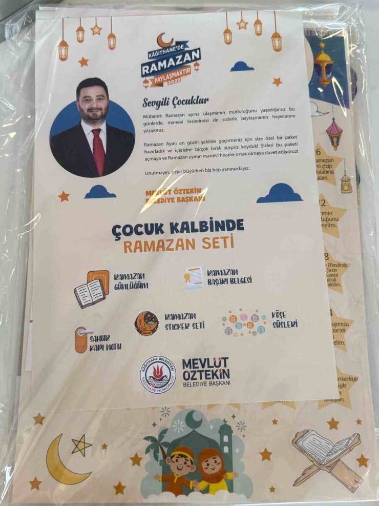 KAĞITHANE’DE ÇOCUKLARA ÖZEL TEKNE ORUCU PROGRAMI