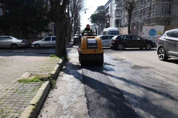 BAKIRKÖY BELEDİYESİ 50 TON ASFALT DÖKTÜ