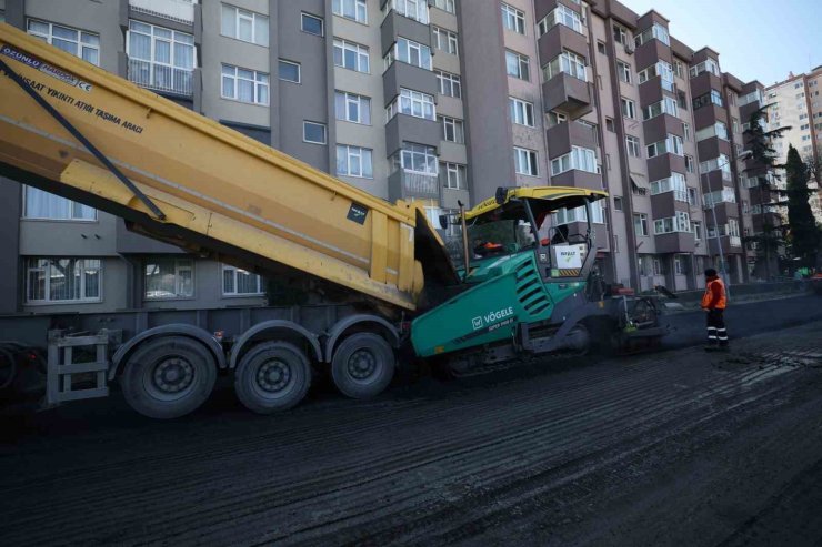 BAKIRKÖY BELEDİYESİ 50 TON ASFALT DÖKTÜ