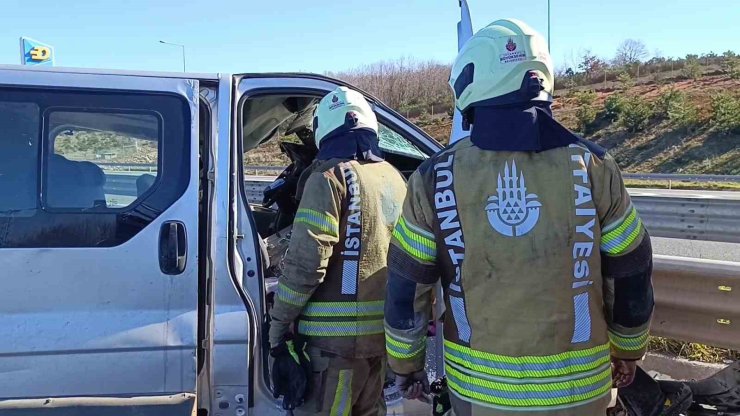 KUZEY MARMARA OTOYOLU’NDA TRAFİK KAZASI: 1 ÖLÜ 1 YARALI