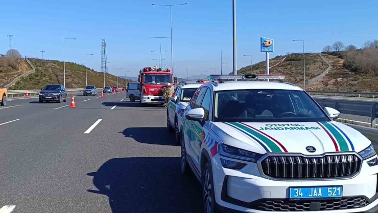 KUZEY MARMARA OTOYOLU’NDA TRAFİK KAZASI: 1 ÖLÜ 1 YARALI