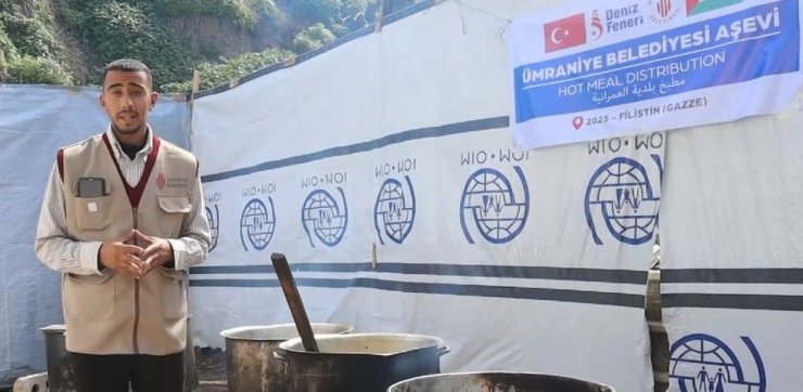 ÜMRANİYE’DEN GAZZE’YE KARDEŞLİK SOFRASI