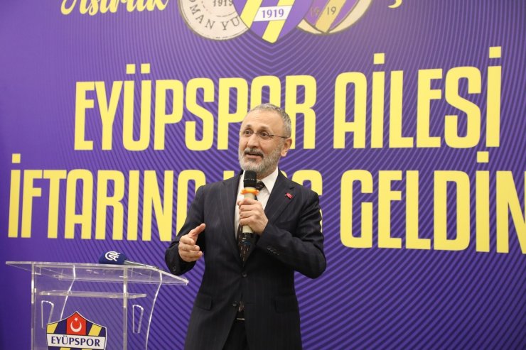 EYÜPSULTAN BELEDİYESİ ASIRLIK ÇINARI EYÜPSPOR’U İFTAR SOFRASINDA AĞIRLADI