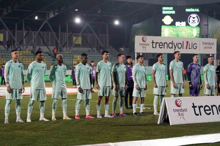 TRENDYOL 1. LİG: ESENLER EROKSPOR: 1 - MANİSA FK: 1