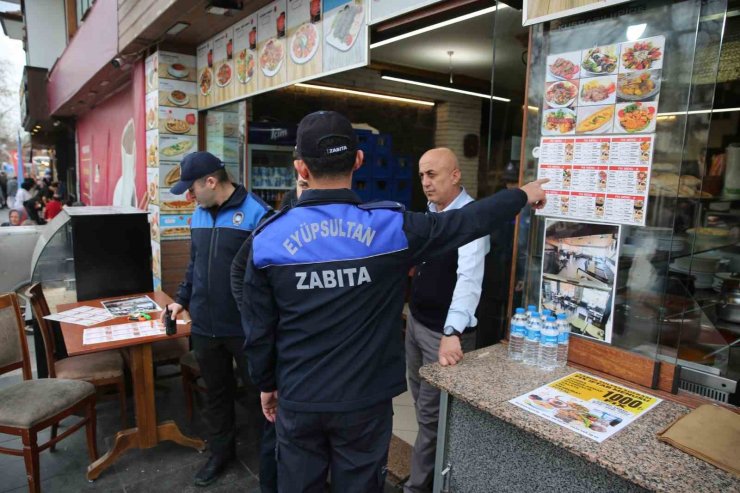 ZABITA EKİPLERİNDEN LOKANTA VE RESTORANLARA DENETİM