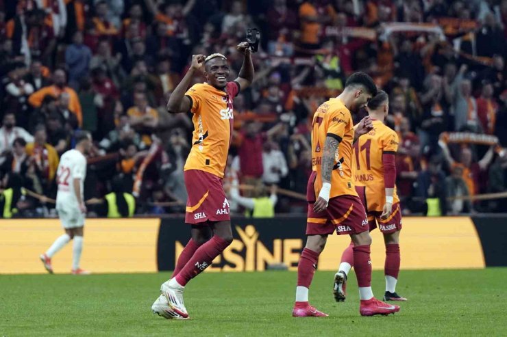 TRENDYOL SÜPER LİG: GALATASARAY: 4 - ANTALYASPOR: 0 (MAÇ SONUCU)