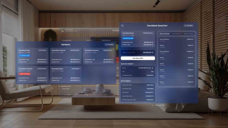 DENİZBANK, APPLE VİSİON PRO’YU MOBİL UYGULAMASINA ENTEGRE ETTİ