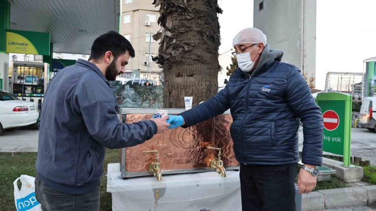 SULTANGAZİ BELEDİYESİ’NDEN İFTARDA SICACIK ÇORBA İKRAMI