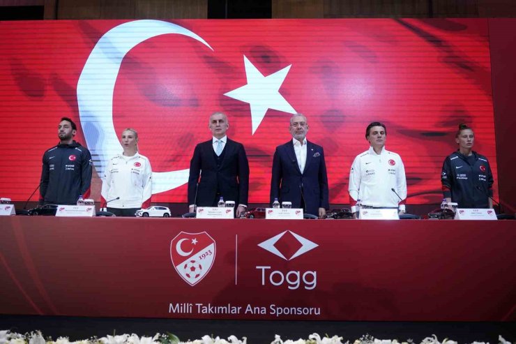 TOGG, MİLLİ TAKIMLAR ANA SPONSORU OLDU