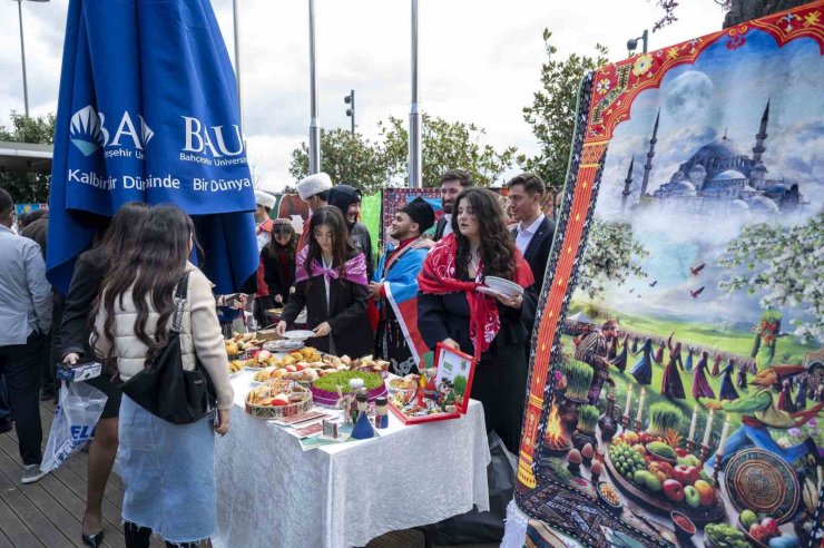 TÜRKİ CUMHURİYETLER ’DEN GELEN ÖĞRENCİLER BAHARI COŞKUYLA KUTLADI